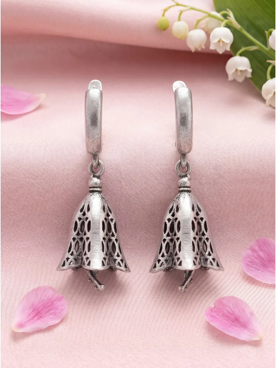 Серьги славянские этно колокольчики